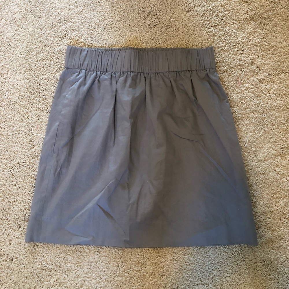 J. Crew grey skirt size 0.